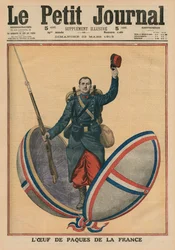 Das Osterei von Frankreich, Titelillustration aus 